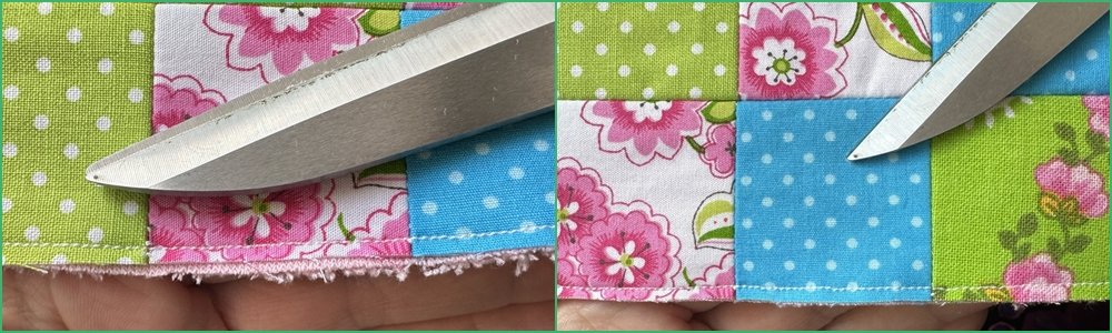 Blog-Inhaltsbild für 'Näh-Workshop Teil 2: Patchwork-Bettdecke für das Puppenbett'