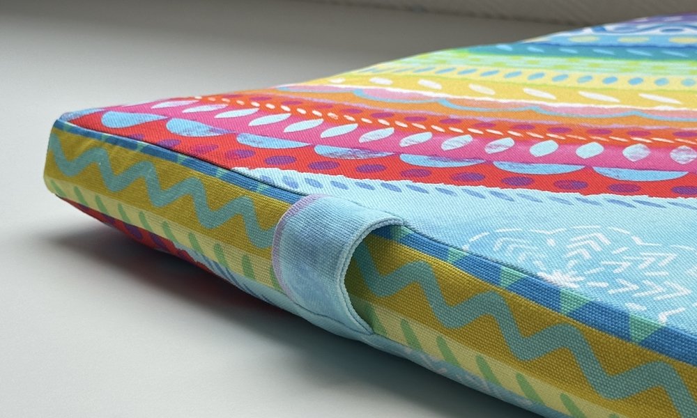 Blog-Inhaltsbild für 'Passgenauen Kissenbezug nähen - Nähanleitung'