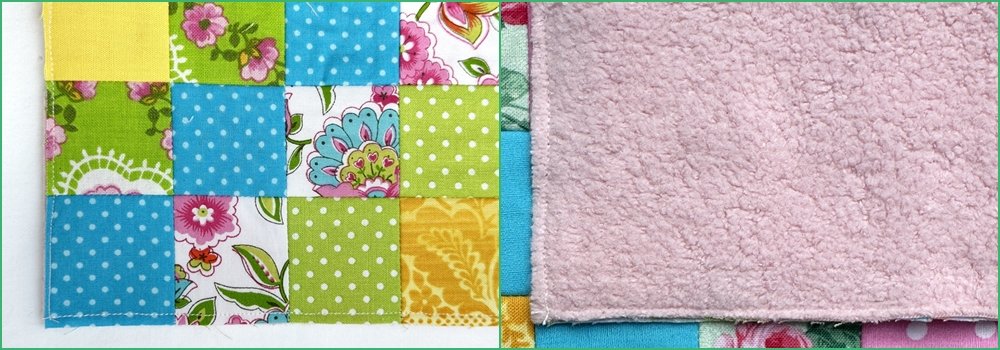 Blog-Inhaltsbild für 'Näh-Workshop Teil 2: Patchwork-Bettdecke für das Puppenbett'