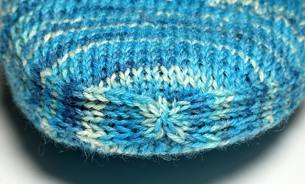 Blog-Inhaltsbild für 'Socken-Workshop Teil 3: Spickel, Fuß und Spitze'