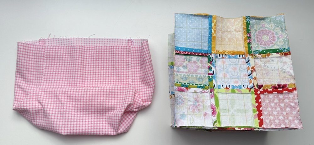 Blog-Inhaltsbild für 'Kindertasche im Patchwork-Style - Kostenlose Nähanleitung'