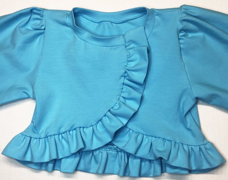 Blog-Inhaltsbild für 'Bolero nähen für Nähanfänger'