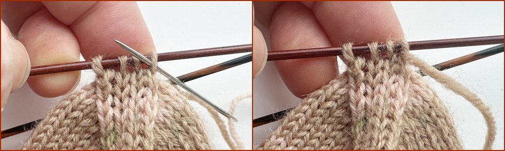 Blog-Inhaltsbild für 'Socken-Workshop Teil 3: Spickel, Fuß und Spitze'