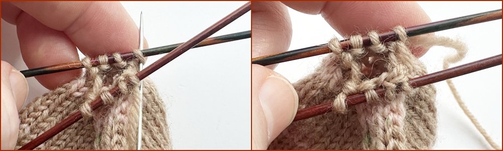 Blog-Inhaltsbild für 'Socken-Workshop Teil 3: Spickel, Fuß und Spitze'