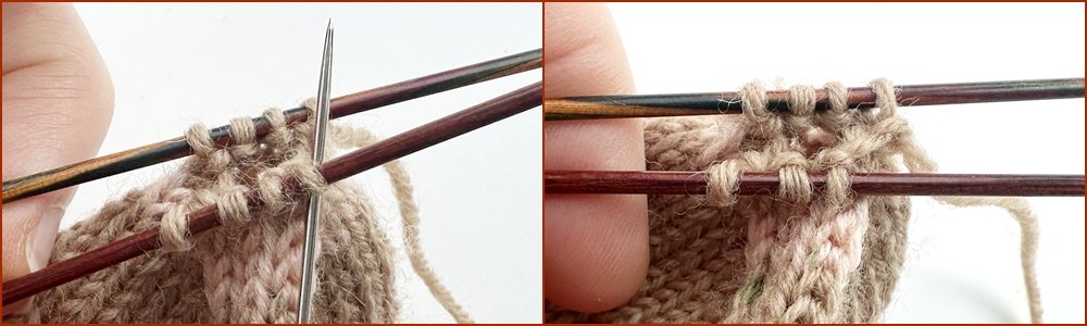 Blog-Inhaltsbild für 'Socken-Workshop Teil 3: Spickel, Fuß und Spitze'