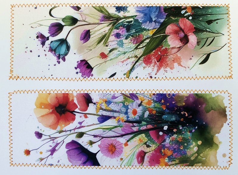 Blog-Inhaltsbild für 'Schönes Lesezeichen basteln'