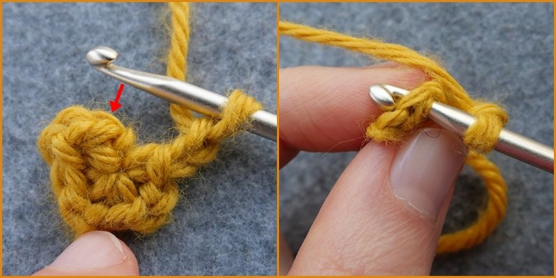 Blog-Inhaltsbild für 'Geniales Häkelmuster von innen nach außen - Kostenlose Häkelanleitung für Tasche'