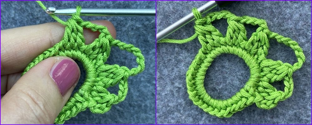 Blog-Inhaltsbild für 'Verspieltes Duftkissen oder Deko aus Garnresten - Kostenlose Häkelanleitung'