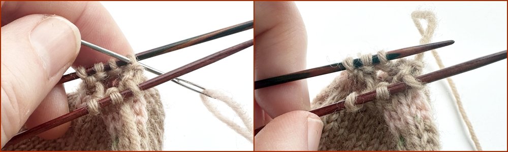 Blog-Inhaltsbild für 'Socken-Workshop Teil 3: Spickel, Fuß und Spitze'