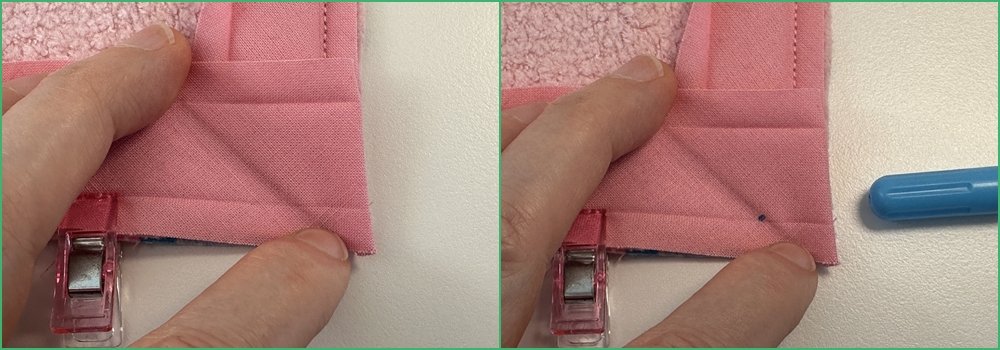 Blog-Inhaltsbild für 'Näh-Workshop Teil 2: Patchwork-Bettdecke für das Puppenbett'