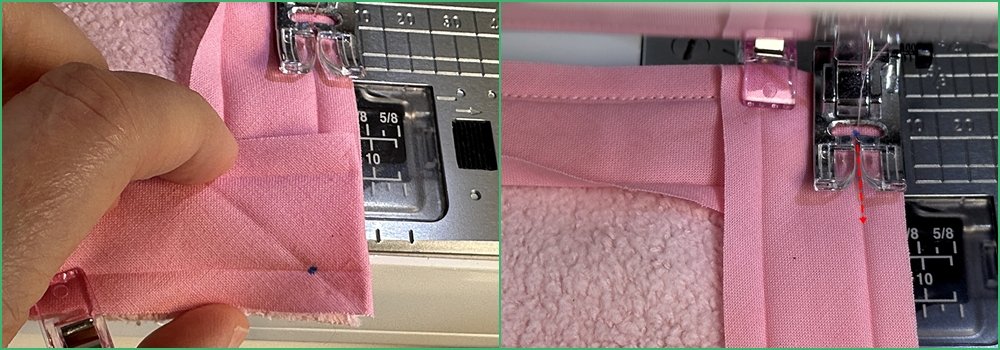 Blog-Inhaltsbild für 'Näh-Workshop Teil 2: Patchwork-Bettdecke für das Puppenbett'