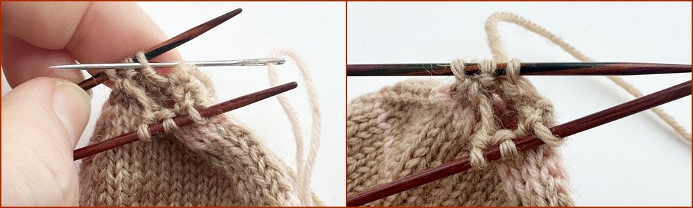 Blog-Inhaltsbild für 'Socken-Workshop Teil 3: Spickel, Fuß und Spitze'