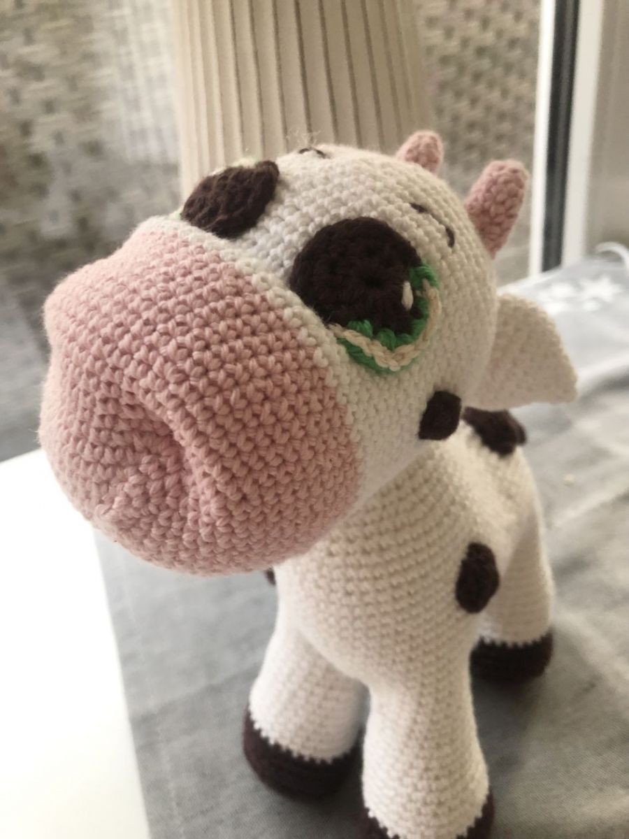 Blog-Inhaltsbild für 'Häkelanleitung Kuh'