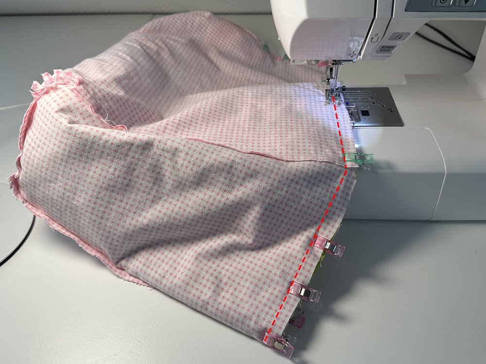 Blog-Inhaltsbild für 'Meine Nähmaschine - Teil 2: Nähmaschinenhaube nähen'