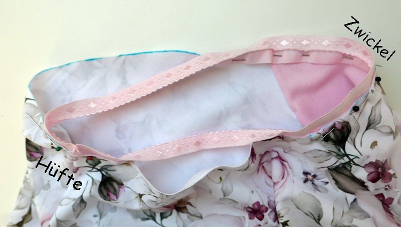 Blog-Inhaltsbild für 'Damenslips einfach selber nähen - Teil 2: Bündchen einfassen, Varianten, Tipps und Tricks'