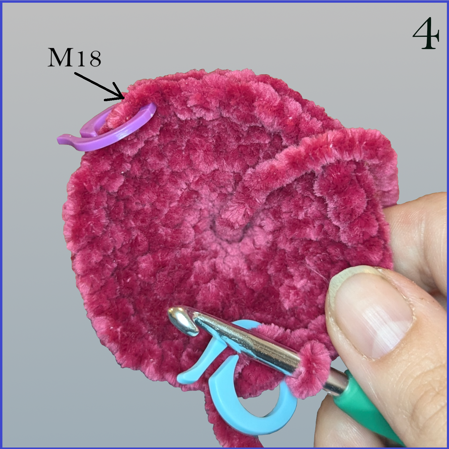 Blog-Inhaltsbild für 'Kostenlose Häkelanleitung Kuschelherzchen'