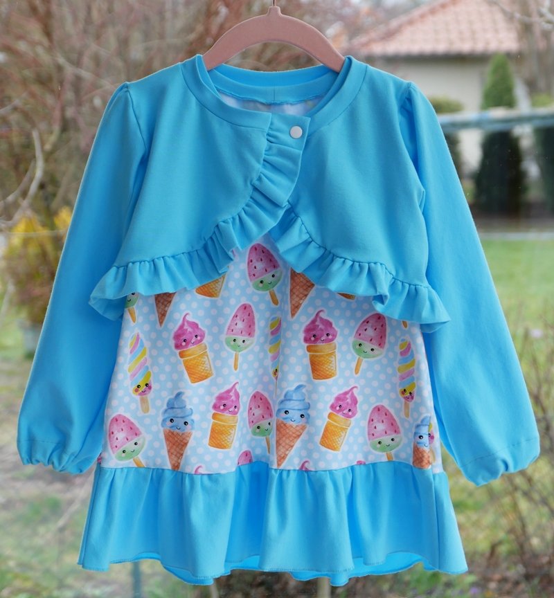 Blog-Inhaltsbild für 'Bolero nähen für Nähanfänger'