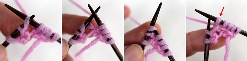 Blog-Inhaltsbild für 'Die weichste Babydecke der Welt im Mustermix - Kostenlose Strickanleitung'