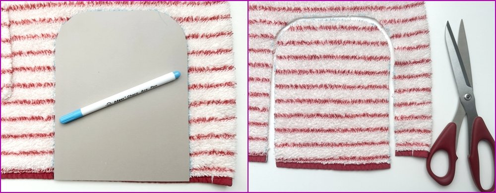 Blog-Inhaltsbild für 'Aus Alt mach Neu: Waschhandschuhe aus altem Bademantel nähen'