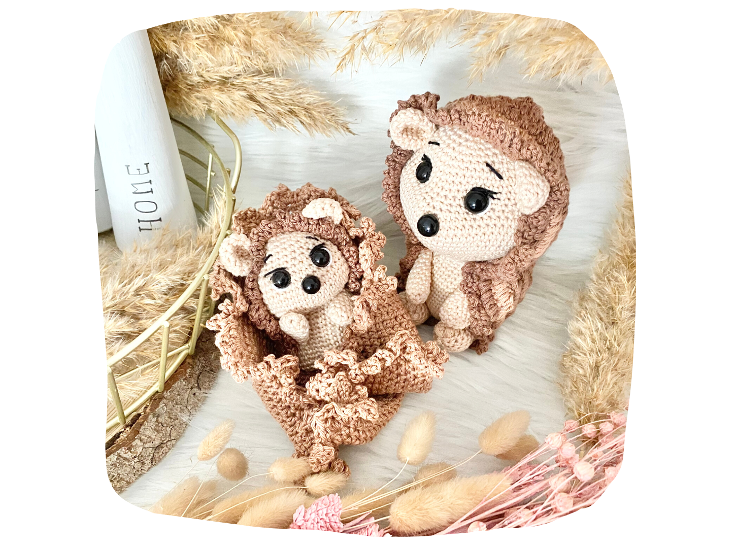 Blog-Inhaltsbild für 'Igelmama und Igelbaby'