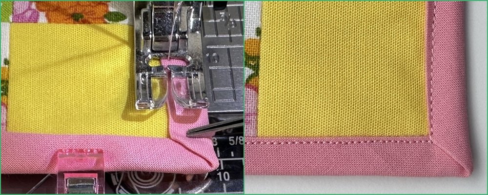 Blog-Inhaltsbild für 'Näh-Workshop Teil 2: Patchwork-Bettdecke für das Puppenbett'