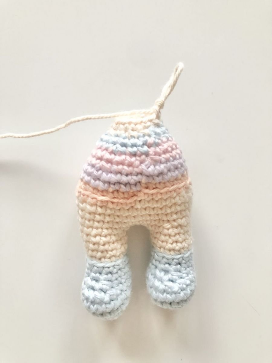 Blog-Inhaltsbild für 'Häkelanleitung bunte Puppe'