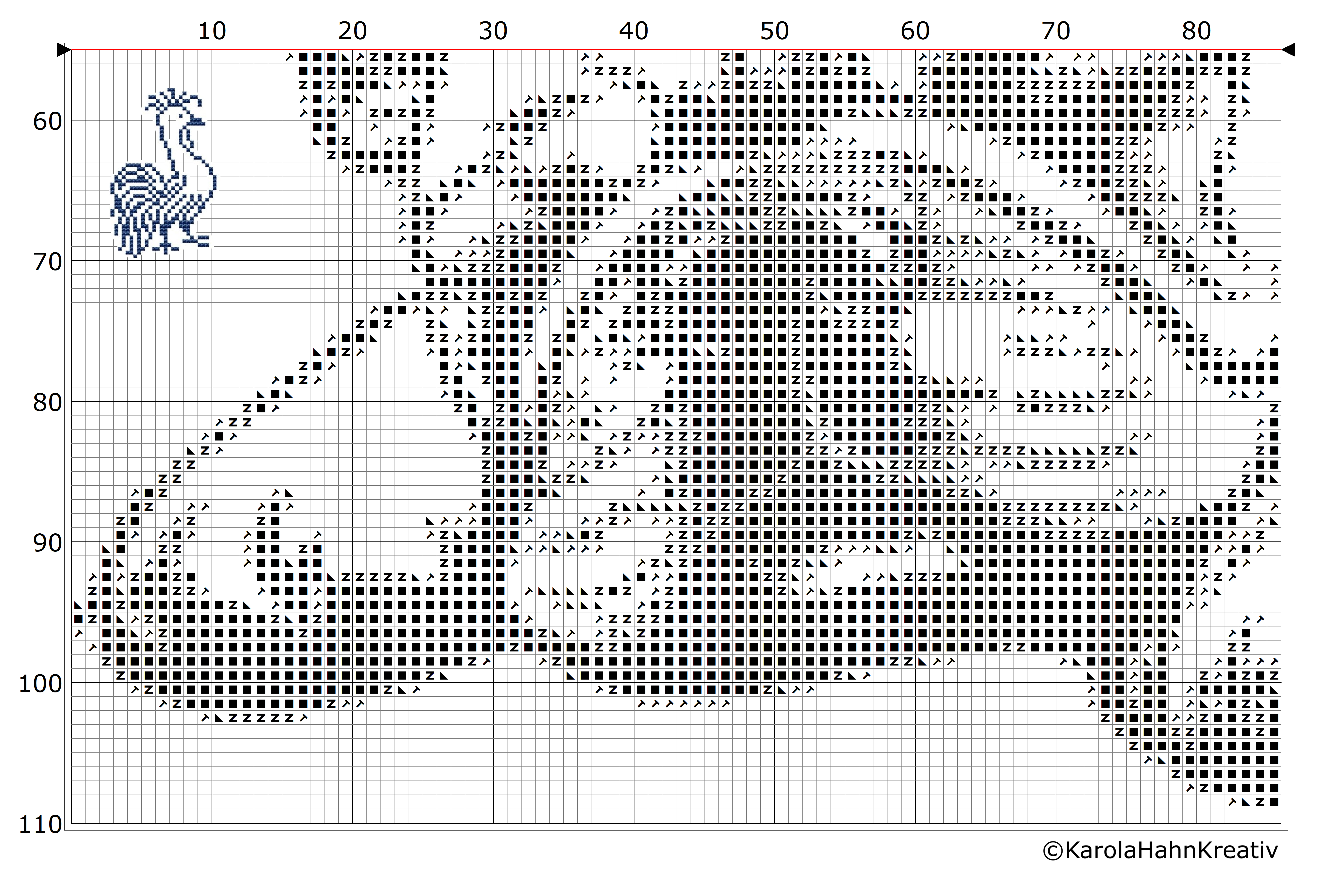 stickvorlage schlafende Französische Bulldogge