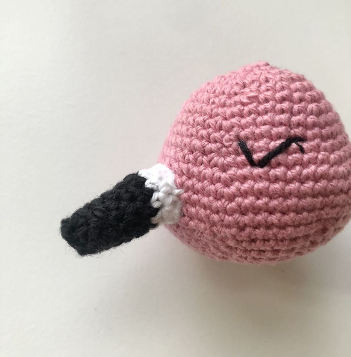 Blog-Inhaltsbild für 'Häkelanleitung Flamingokegel'