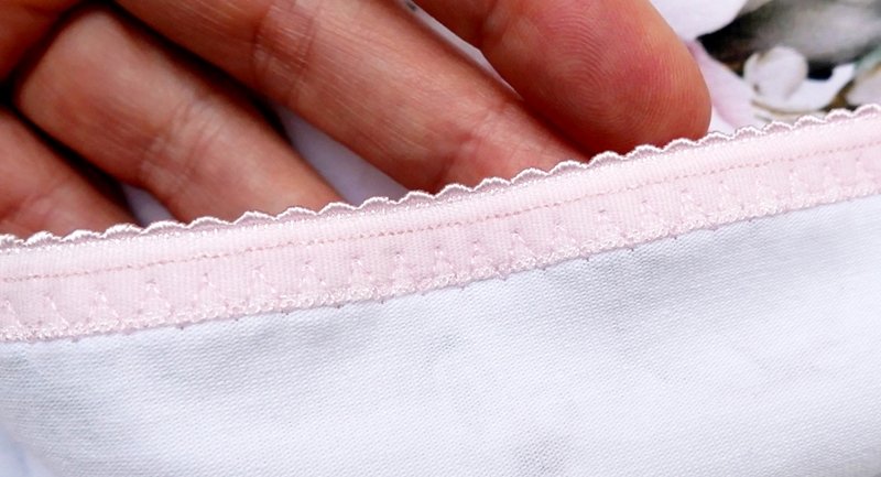 Blog-Inhaltsbild für 'Damenslips einfach selber nähen - Teil 2: Bündchen einfassen, Varianten, Tipps und Tricks'