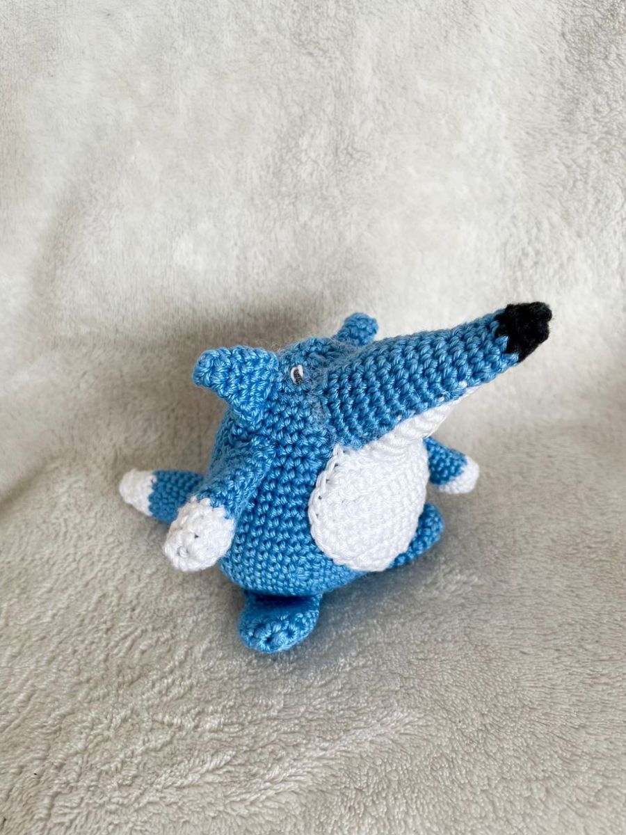 Blog-Inhaltsbild für 'Kostenlose Häkelanleitung: Kleiner Ameisenbär – Dein neues Lieblingsprojekt!'