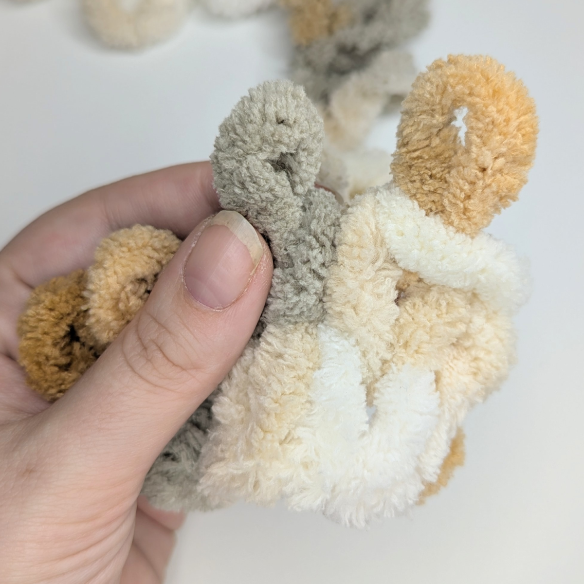 Abketten nächste Masche