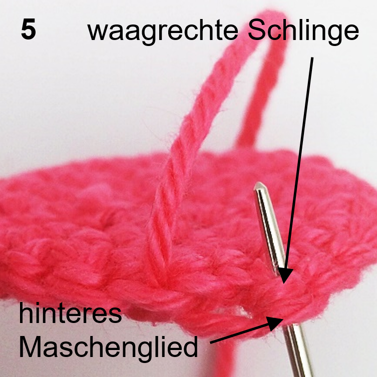 Blog-Inhaltsbild für 'Häkeltechniken und Tipps für Amigurumi  – Unsichtbarer Abschluss bei Spiralrunden'