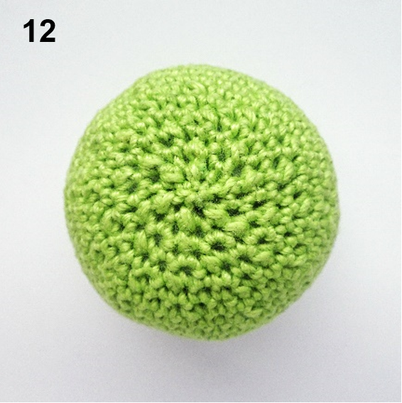 Blog-Inhaltsbild für 'Häkeltechniken und Tipps für Amigurumi  – Runde Kugel in verschiedenen Größen'