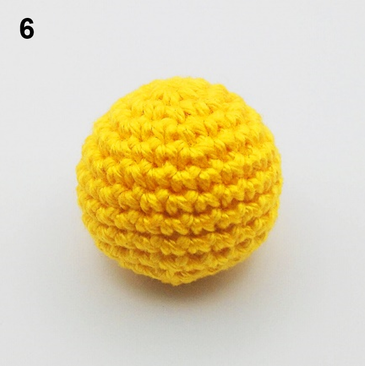 Blog-Inhaltsbild für 'Häkeltechniken und Tipps für Amigurumi  – Einfache Kugel in verschiedenen Größen'