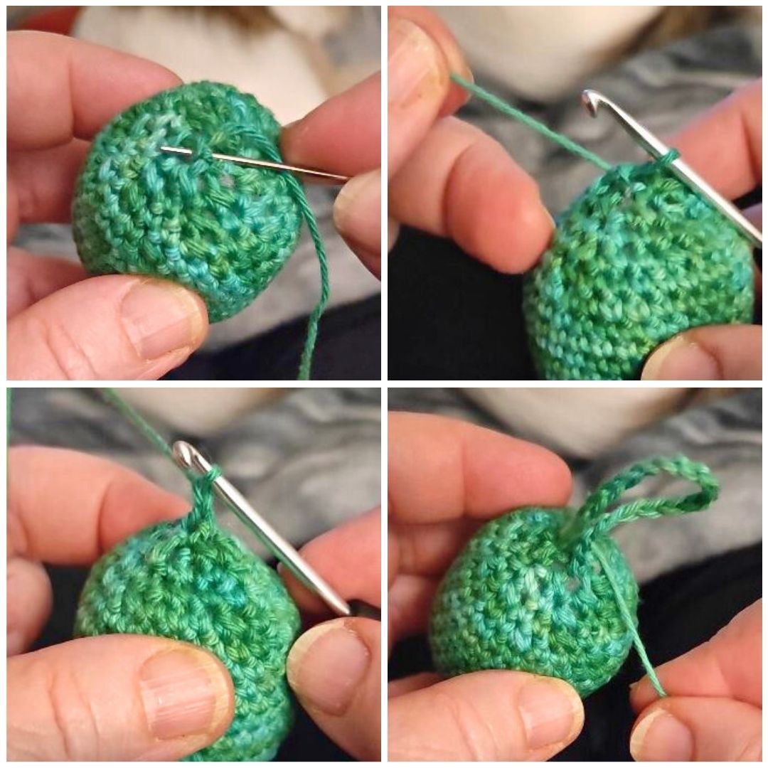 Blog-Inhaltsbild für 'Ostereier-Variationen: Erdbeer-Ei, Blumen-Ei plus Gestaltungs-Tipps (kostenlose Häkelanleitung)'