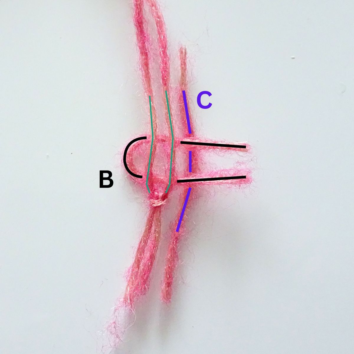 Blog-Inhaltsbild für 'Gehäkelte und geknüpfte Woll-Federn – 2 kostenlose Anleitungen für Handarbeits-Projekte, z.B. Ostereier-Deko'