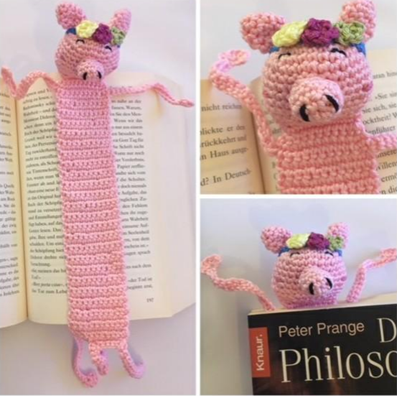 Blog-Inhaltsbild für 'Kostenlose Häkelanleitung Lesezeichen'