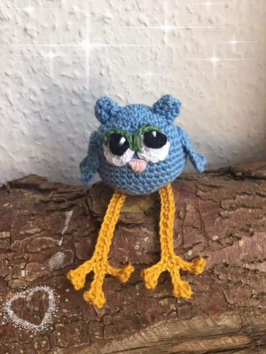 Blog-Inhaltsbild für 'Kostenlose Häkelanleitung Viola Vogel'