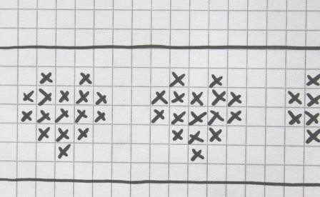 Blog-Inhaltsbild für 'kostenlose Häkelanleitung für ein Herz-Stirnband in der Tapestry Technik (für Babys und Kleinkinder)'