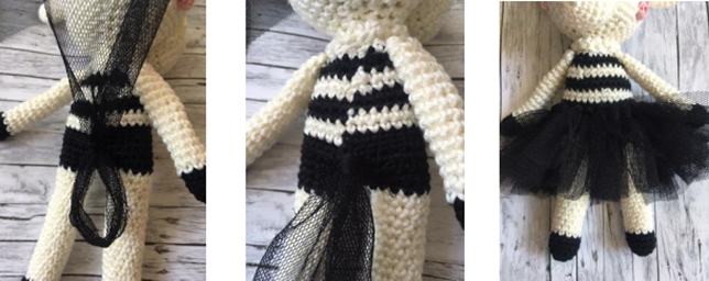 Blog-Inhaltsbild für 'Häkelanleitung Rentier Ballerina'