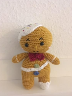 Blog-Inhaltsbild für 'Häkelanleitung Lebkuchenmann'