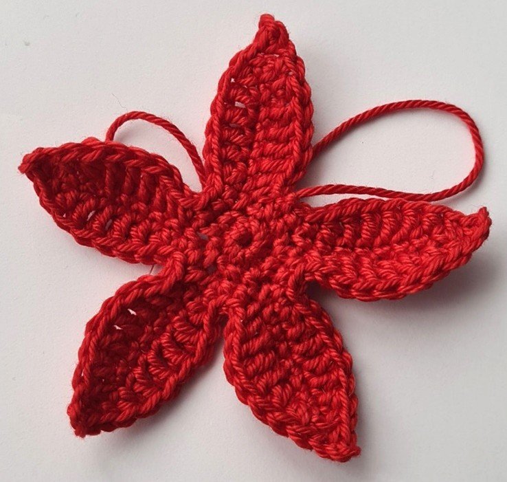 Blog-Inhaltsbild für 'Kostenlose Häkelanleitung Weihnachtsdeko'