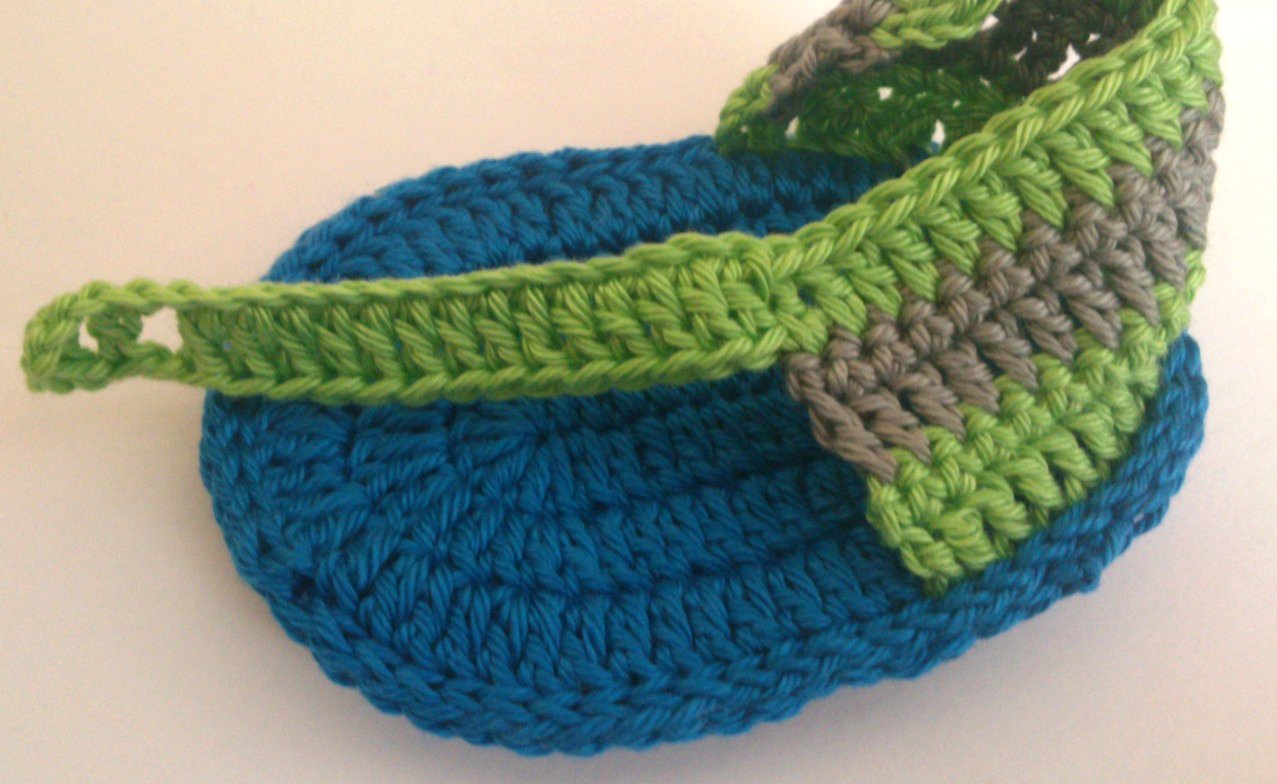 Blog-Inhaltsbild für 'Häkelanleitung Baby-Schuhe für Jungen & Mädchen'