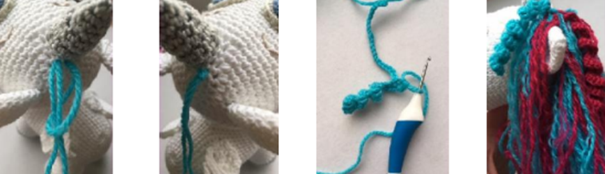 Blog-Inhaltsbild für 'Kostenlose Häkelanleitung Einhorn'