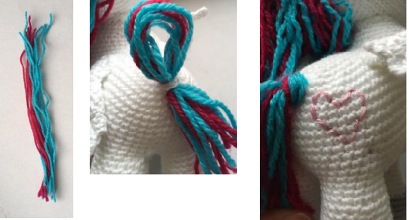 Blog-Inhaltsbild für 'Kostenlose Häkelanleitung Einhorn'