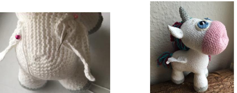 Blog-Inhaltsbild für 'Kostenlose Häkelanleitung Einhorn'