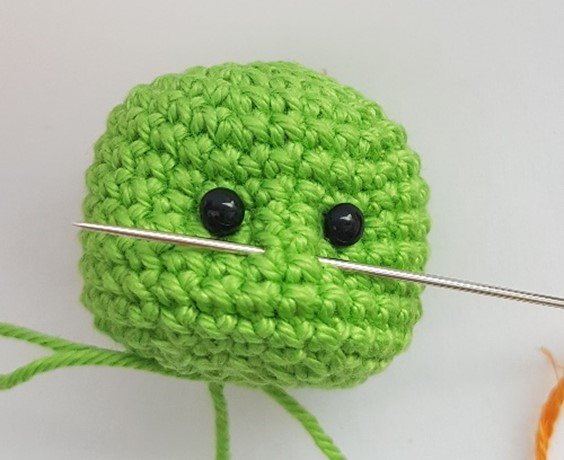 Blog-Inhaltsbild für 'Kostenlose Häkelanleitung Schlüsselanhänger/ Osterdeko Häschen'