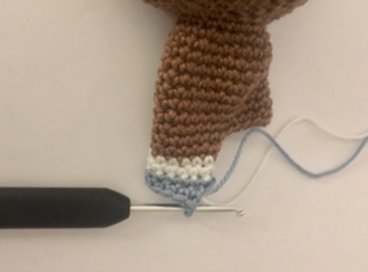 Blog-Inhaltsbild für 'Kostenlose Häkelanleitung Affe'