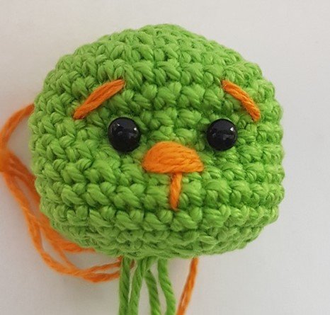 Blog-Inhaltsbild für 'Kostenlose Häkelanleitung Schlüsselanhänger/ Osterdeko Häschen'