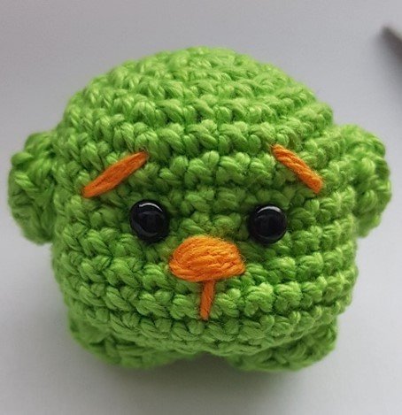 Blog-Inhaltsbild für 'Kostenlose Häkelanleitung Schlüsselanhänger/ Osterdeko Häschen'